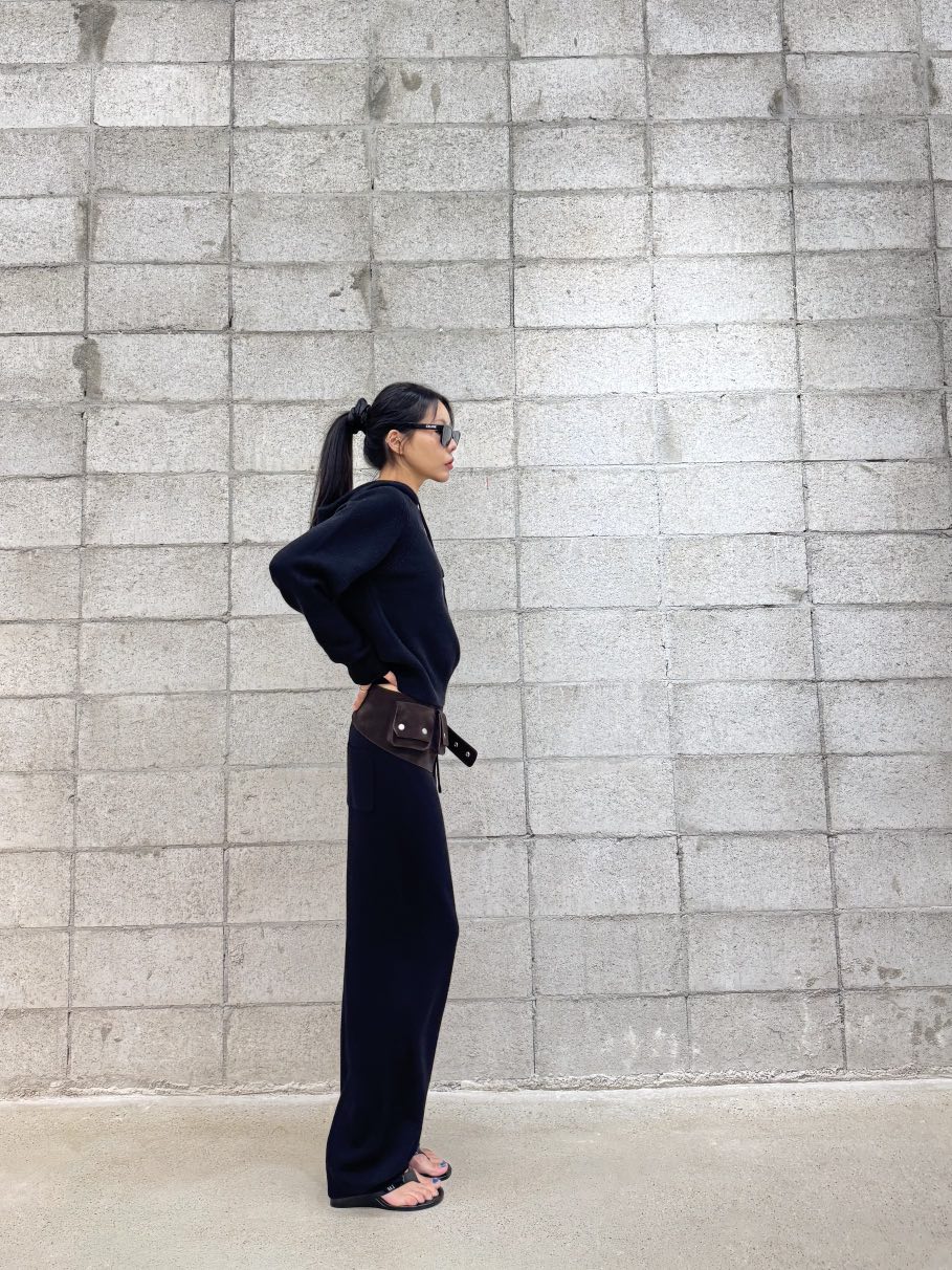 LIMLIMLIM韓國直郵㊣女士新款25秋冬人氣職業真品休閑針織衫LIM LIM LIM針織衫