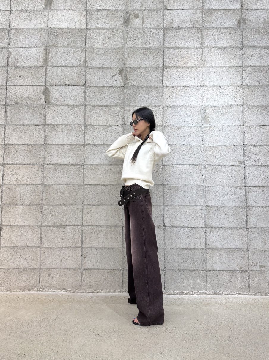 LIMLIMLIM韓國直郵㊣女士新款25秋冬人氣職業真品休閑針織衫LIM LIM LIM針織衫
