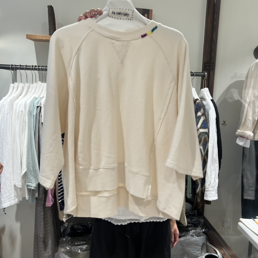 LE JARDINET東大門㊣直郵女裝新品休閑人氣真品長袖T恤紗布LE JARDINET長袖T恤圖色1