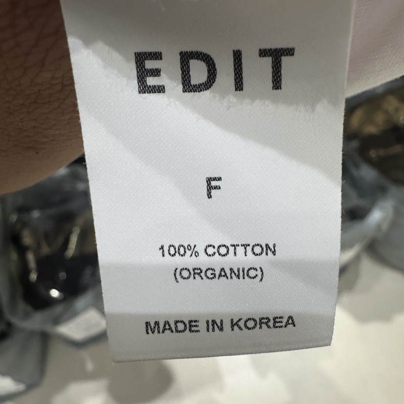 EDIT韓國直郵㊣女裝新款真品時尚25秋冬熱賣人氣推薦職業衛衣EDIT衛衣