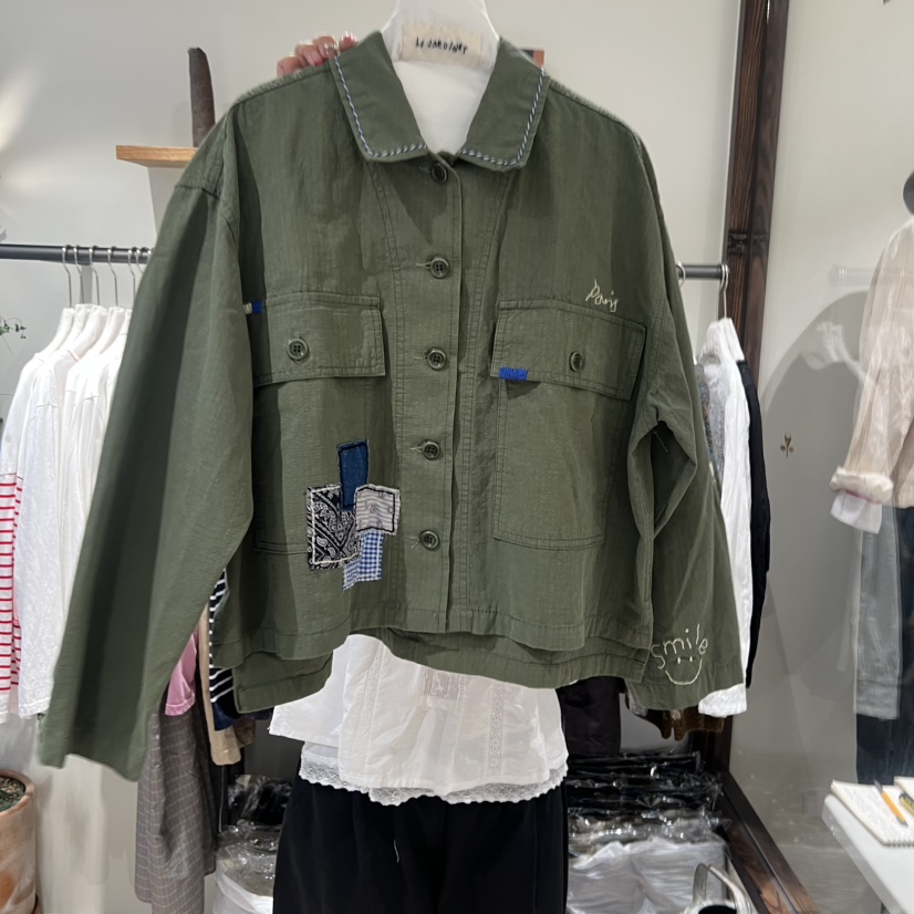 LE JARDINET韓國代購㊣女士新款休閑推薦25秋冬人氣熱賣夾克LE JARDINET夾克圖色1