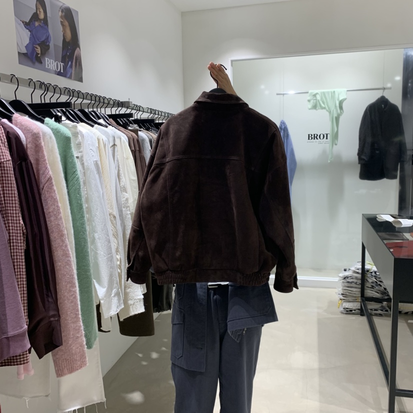 BROT東大門㊣實拍女裝新款人氣真品時尚休閑推薦25秋冬夾克BROT夾克