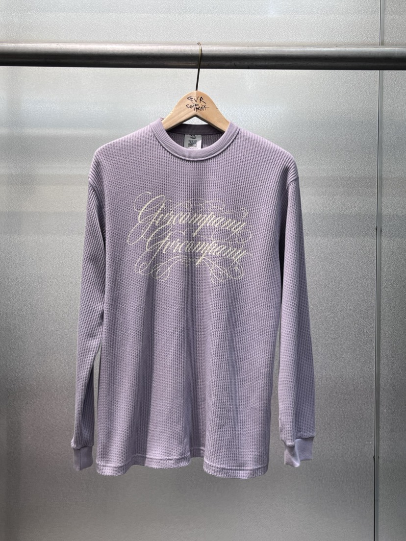 GVR COMPANY東大門㊣直郵女士新品人氣時尚熱賣長袖T恤華夫格GVR-COMPANY長袖T恤圖色2