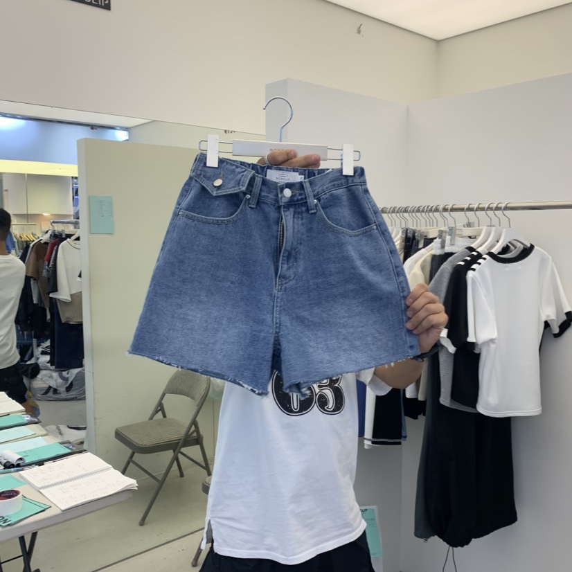 NON CLIP東大門㊣直郵女裝新品真品25秋冬人氣休閑短褲口袋NON CLIP短褲
