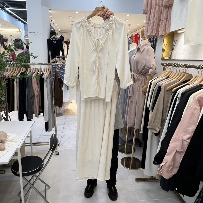 SYMPHONY韓國直郵㊣女裝新品人氣真品熱賣休閑25秋冬時尚套裝SYMPHONY套裝圖色2