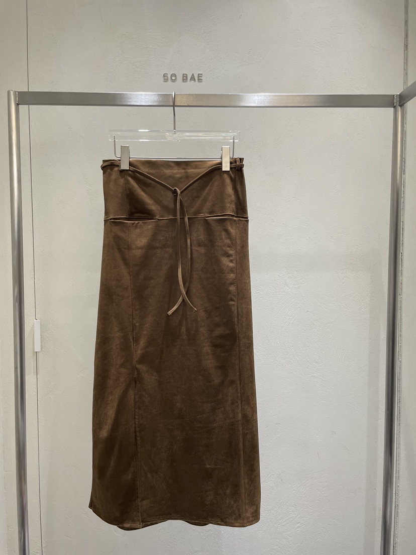 SO BAE韓國直郵㊣女士新品休閑推薦熱賣時尚職業人氣真品長裙SO BAE長裙