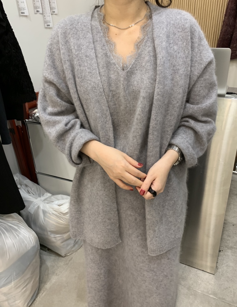 DARAK韓國代購㊣女裝新品職業真品推薦時尚人氣休閑針織衫開衫DARAK針織衫