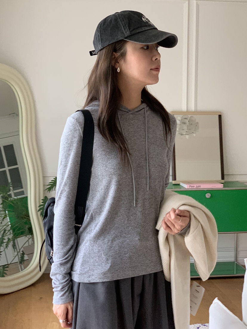 BAKING POWDER韓國代購㊣女士新品職業休閑人氣25秋冬長袖T恤BAKING POWDER長袖T恤