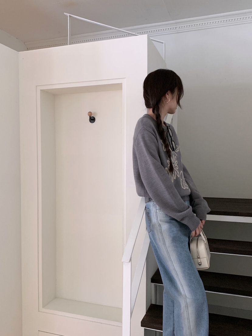 RE:OPENING韓國直郵㊣女裝新品真品熱賣職業人氣25秋冬針織衫RE:OPENING針織衫
