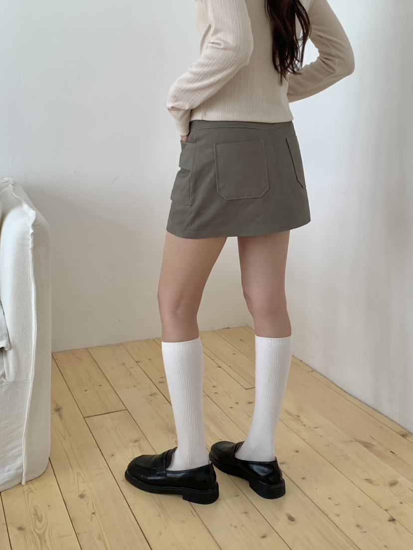 RE:OPENING韓國直郵㊣女士新品休閑熱賣職業人氣25秋冬裙褲RE:OPENING裙褲