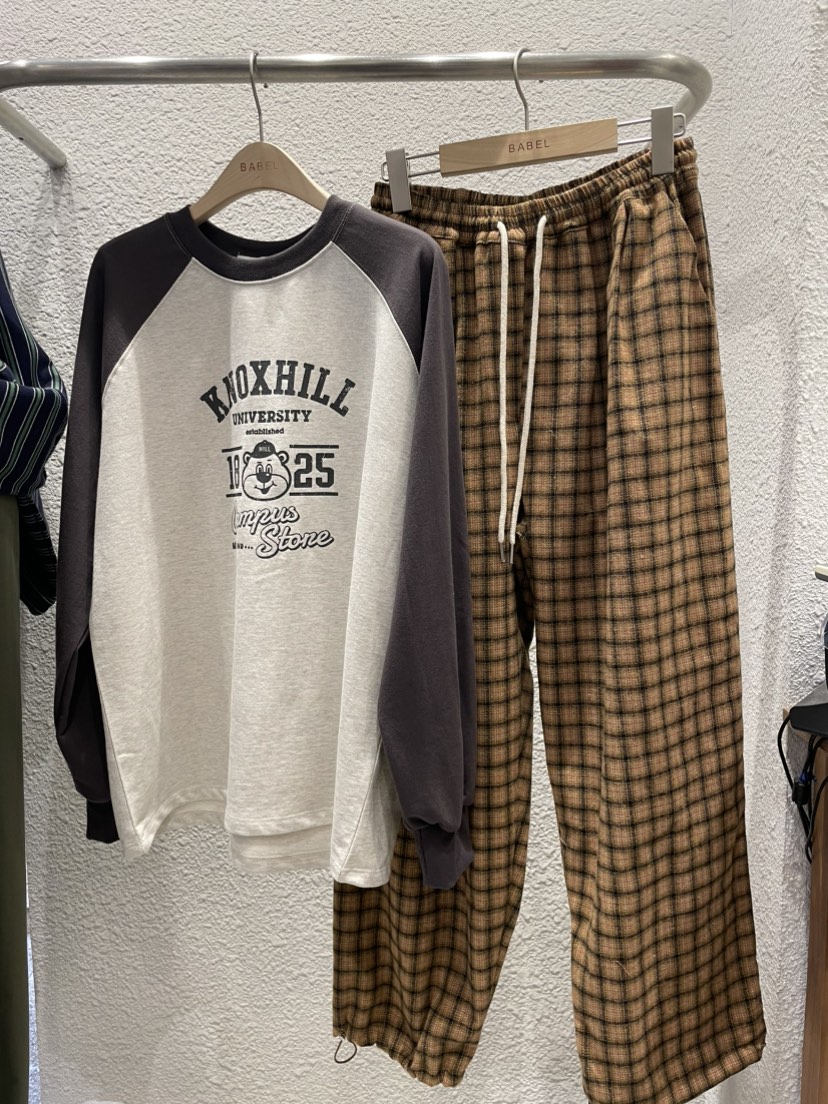 BABEL韓國直郵㊣女裝新品人氣真品休閑熱賣推薦時尚25秋冬休閑褲BABEL休閑褲