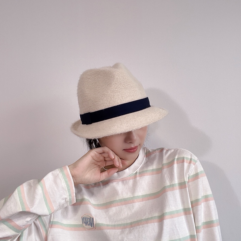 LOVELY HAT東大門㊣實拍女士新品推薦時尚真品25秋冬休閑帽子LOVELY HAT帽子