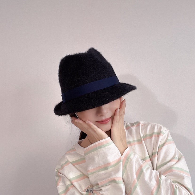 LOVELY HAT東大門㊣實拍女士新品推薦時尚真品25秋冬休閑帽子LOVELY HAT帽子