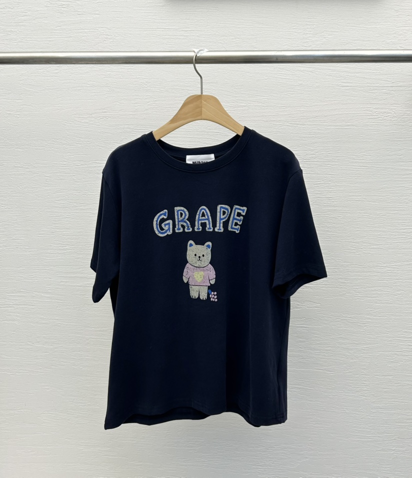 MILK TEA東大門㊣代購女士新款熱賣25秋冬職業休閑人氣T恤MILK TEAT恤圖色2