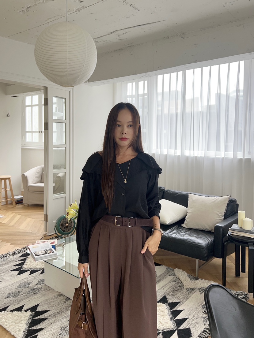 BOLD韓國代購㊣女裝新款人氣真品推薦熱賣時尚25秋冬休閑褲BOLD休閑褲