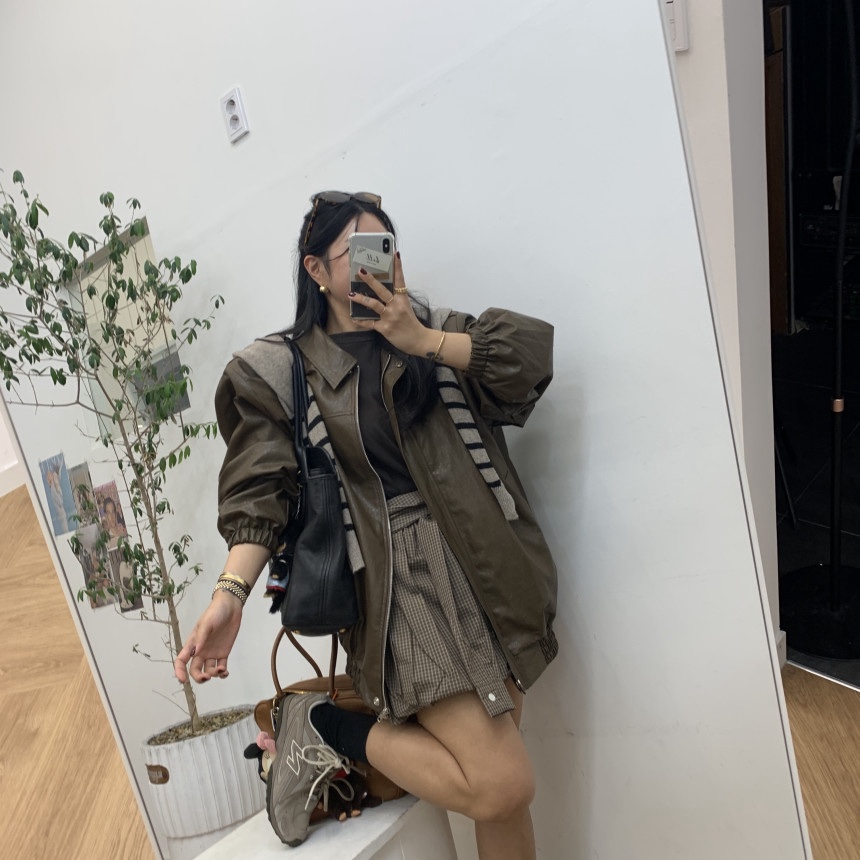 J.RITZY韓國代購㊣女裝新品25秋冬熱賣職業休閑時尚人氣短裙J.RITZY短裙