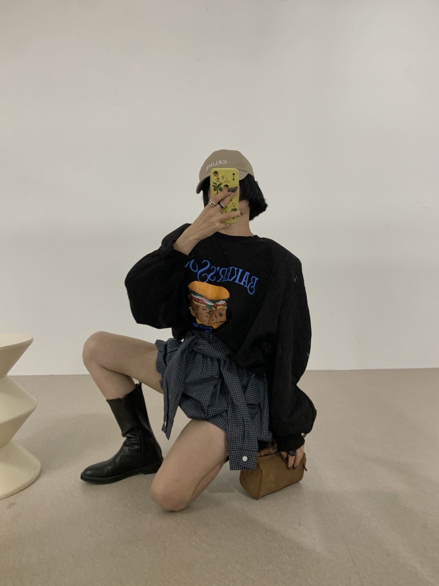 J.RITZY韓國代購㊣女裝新品25秋冬熱賣職業休閑時尚人氣短裙J.RITZY短裙