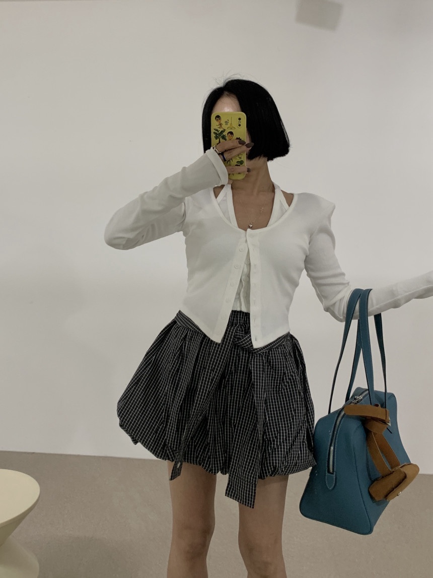 J.RITZY韓國代購㊣女裝新品25秋冬熱賣職業休閑時尚人氣短裙J.RITZY短裙