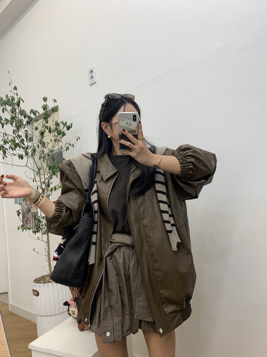 J.RITZY東大門㊣直郵女士新品25秋冬時尚推薦真品休閑夾克J.RITZY夾克