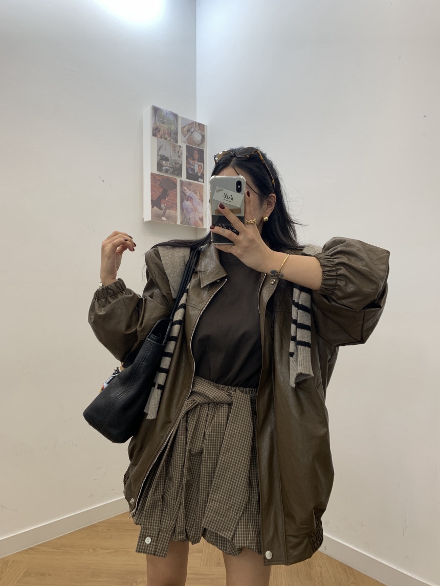 J.RITZY東大門㊣直郵女士新品25秋冬時尚推薦真品休閑夾克J.RITZY夾克