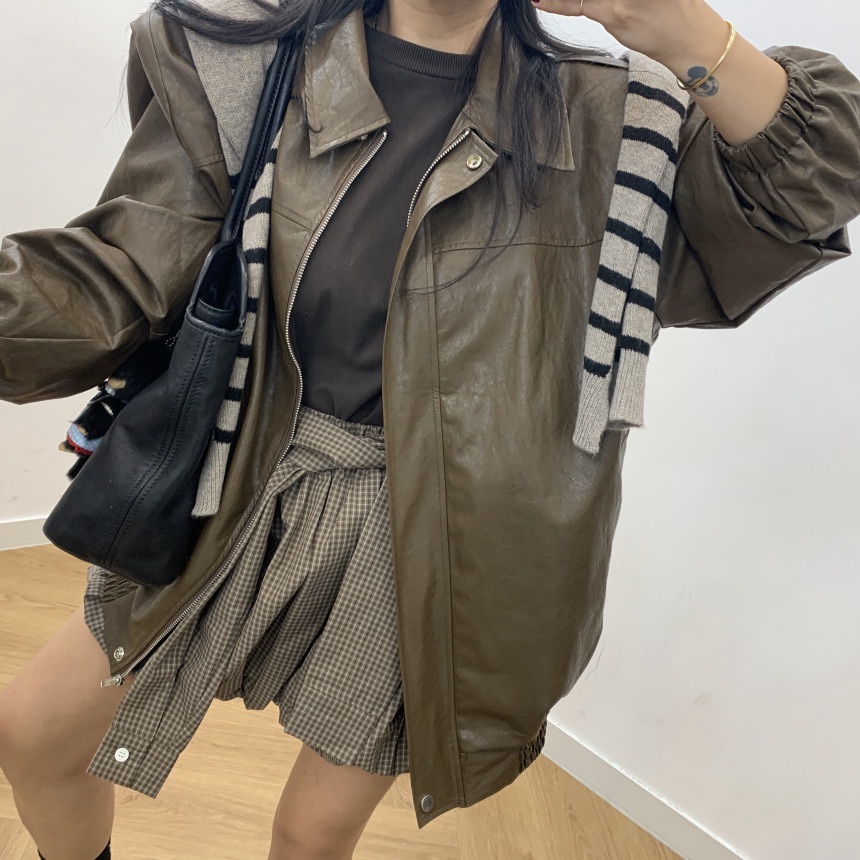 J.RITZY東大門㊣直郵女士新品25秋冬時尚推薦真品休閑夾克J.RITZY夾克