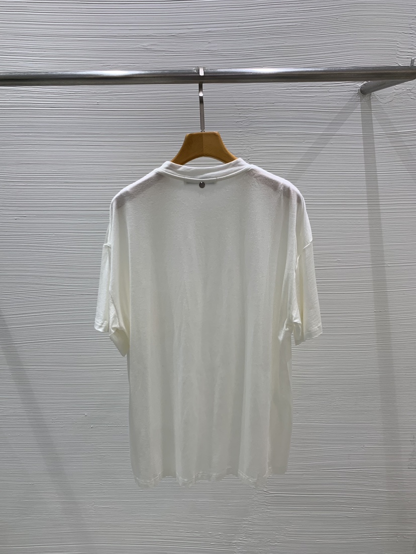 LUCY SALON韓國代購㊣女裝新品職業25秋冬休閑T恤羊毛口袋LUCY SALONT恤