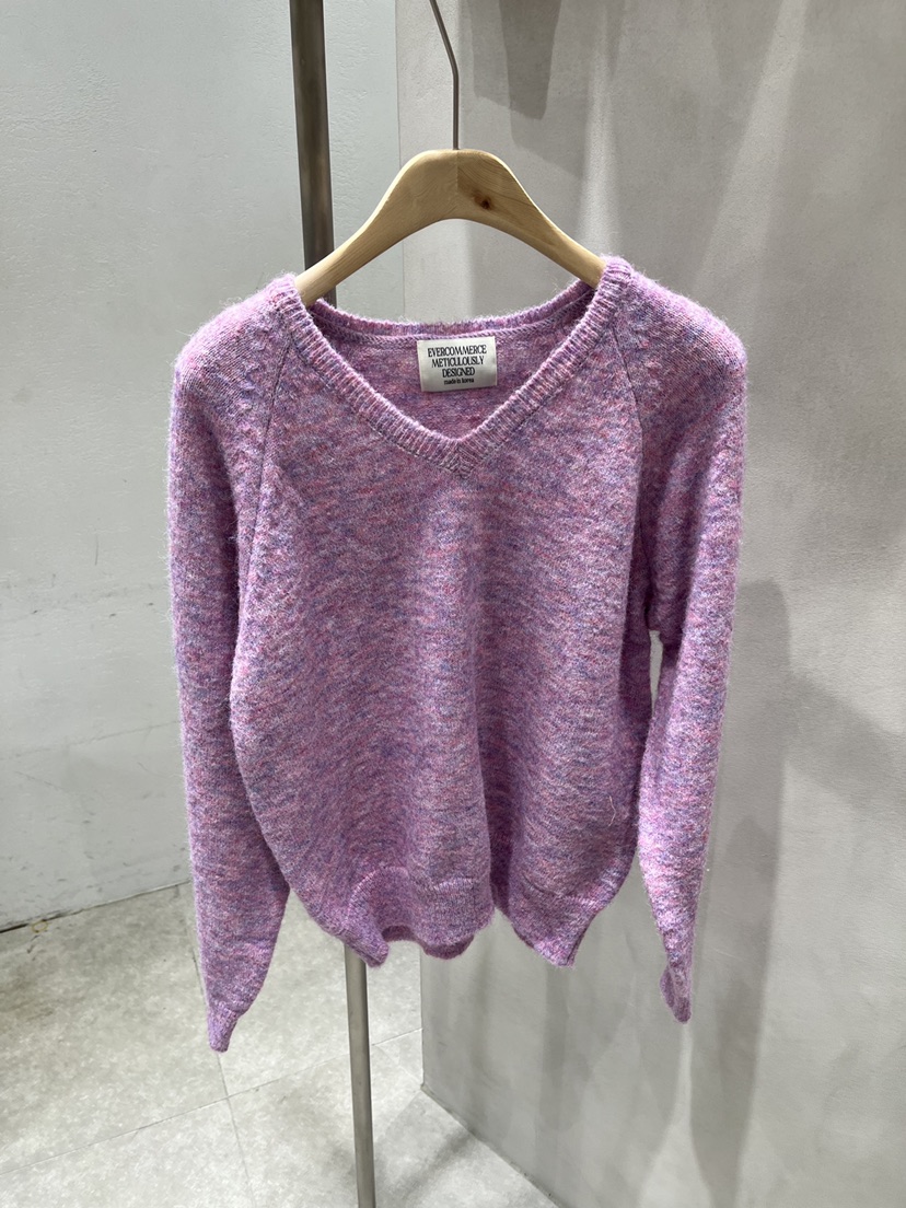 EVERCOMMERCE METICULOUSLY DESIGNED韓國代購㊣女裝新品熱賣針織衫EVERCOMMERCE針織衫圖色1