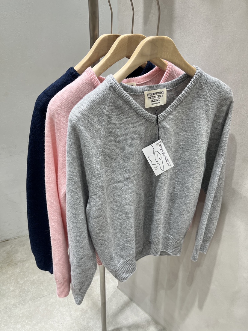 EVERCOMMERCE METICULOUSLY DESIGNED韓國直郵㊣女士新品25秋冬針織衫EVERCOMMERCE針織衫
