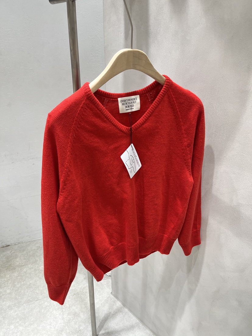 EVERCOMMERCE METICULOUSLY DESIGNED韓國直郵㊣女士新品25秋冬針織衫EVERCOMMERCE針織衫圖色6