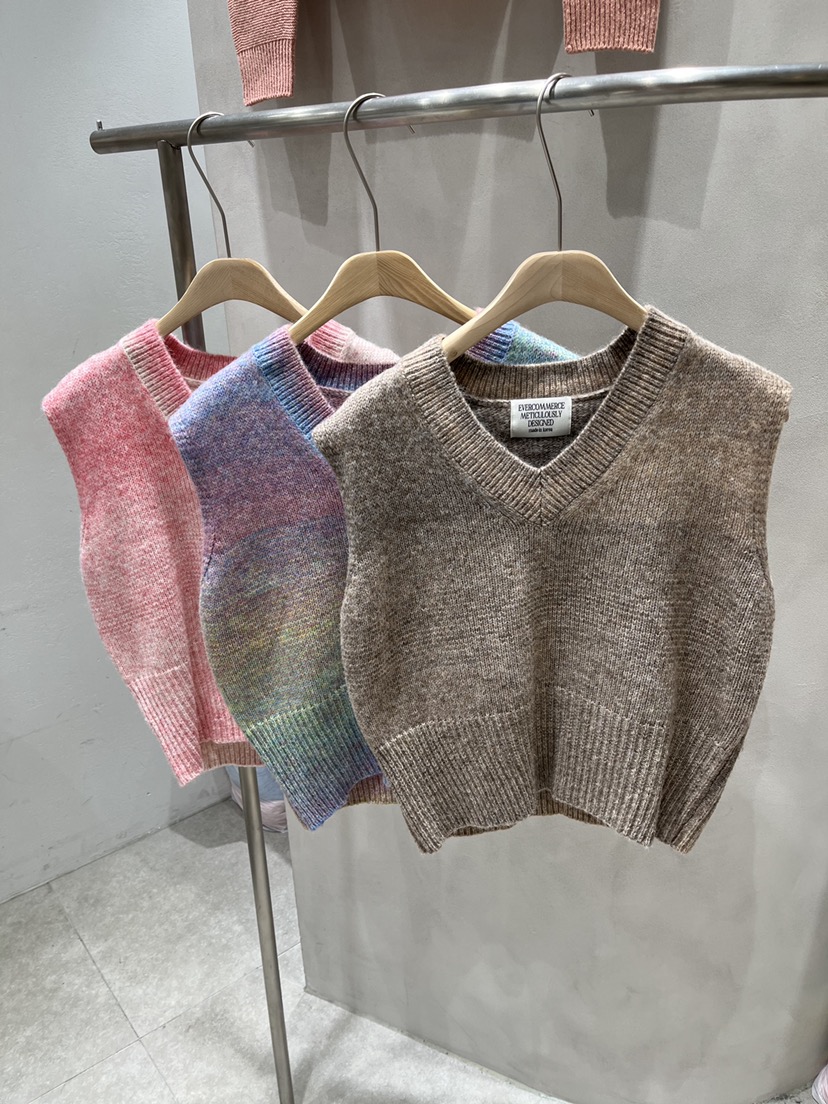 EVERCOMMERCE METICULOUSLY DESIGNED東大門㊣實拍女士新品休閑馬甲EVERCOMMERCE馬甲
