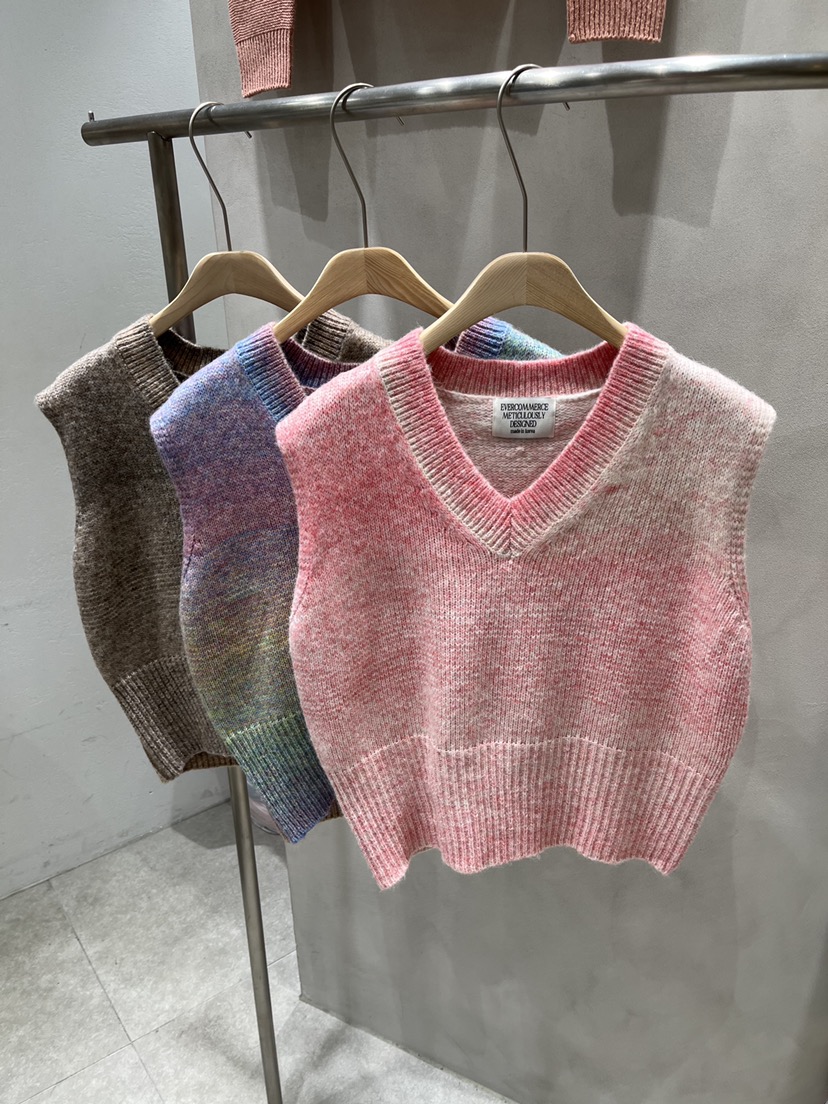 EVERCOMMERCE METICULOUSLY DESIGNED東大門㊣實拍女士新品休閑馬甲EVERCOMMERCE馬甲