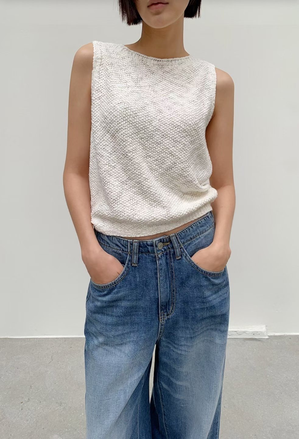 LOWELL東大門㊣代購女裝新款時尚職業推薦休閑熱賣吊帶背心LOWELL吊帶/背心圖色1