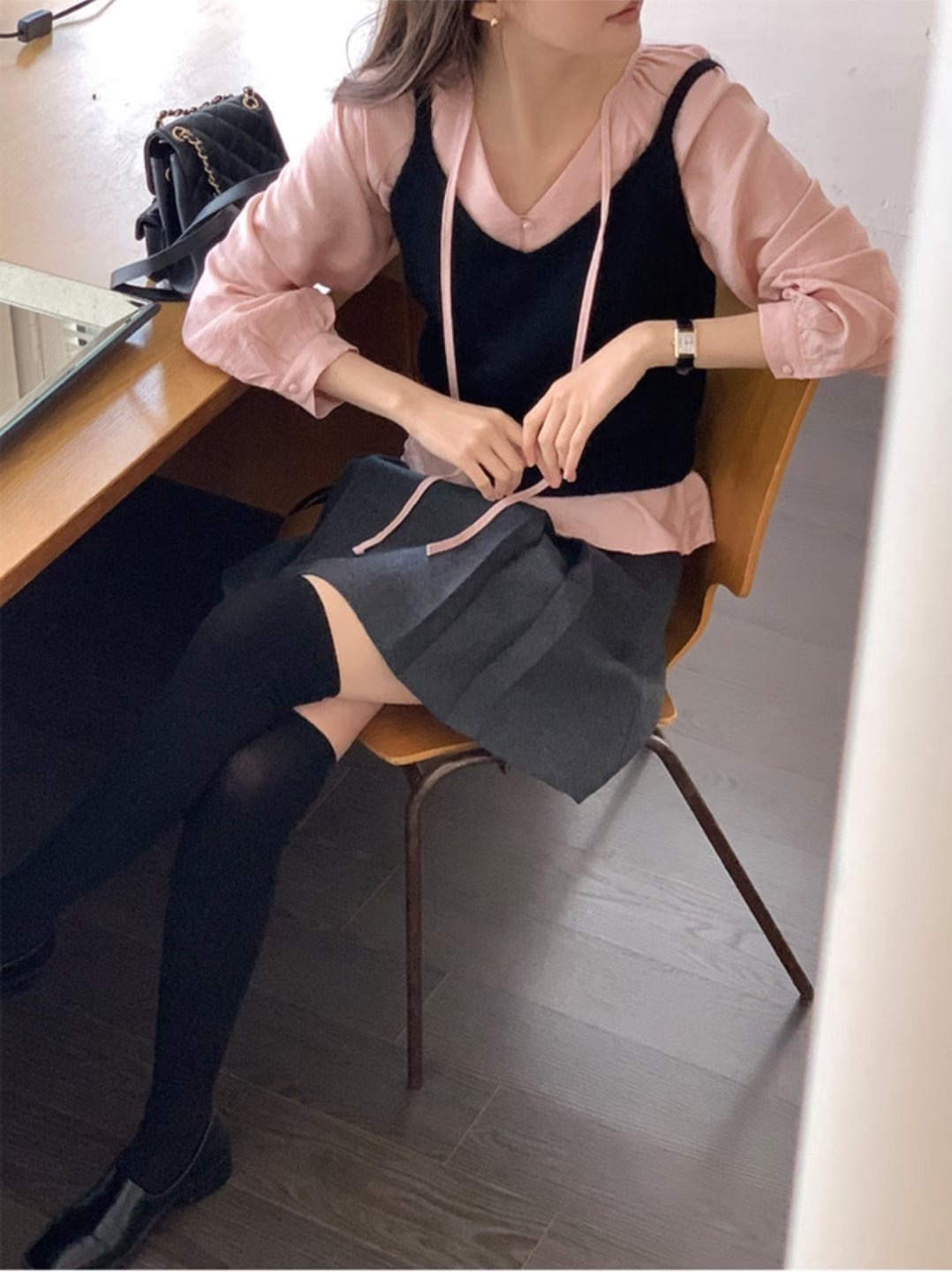 LOWELL東大門㊣代購女裝新款時尚推薦熱賣真品25秋冬吊帶背心LOWELL吊帶/背心