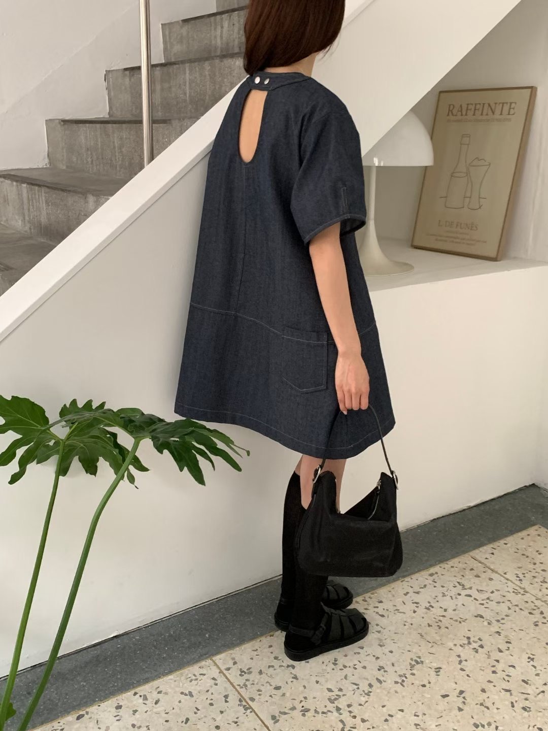 LOWELL韓國直郵㊣女裝新款真品熱賣時尚休閑推薦25秋冬連衣裙LOWELL連衣裙
