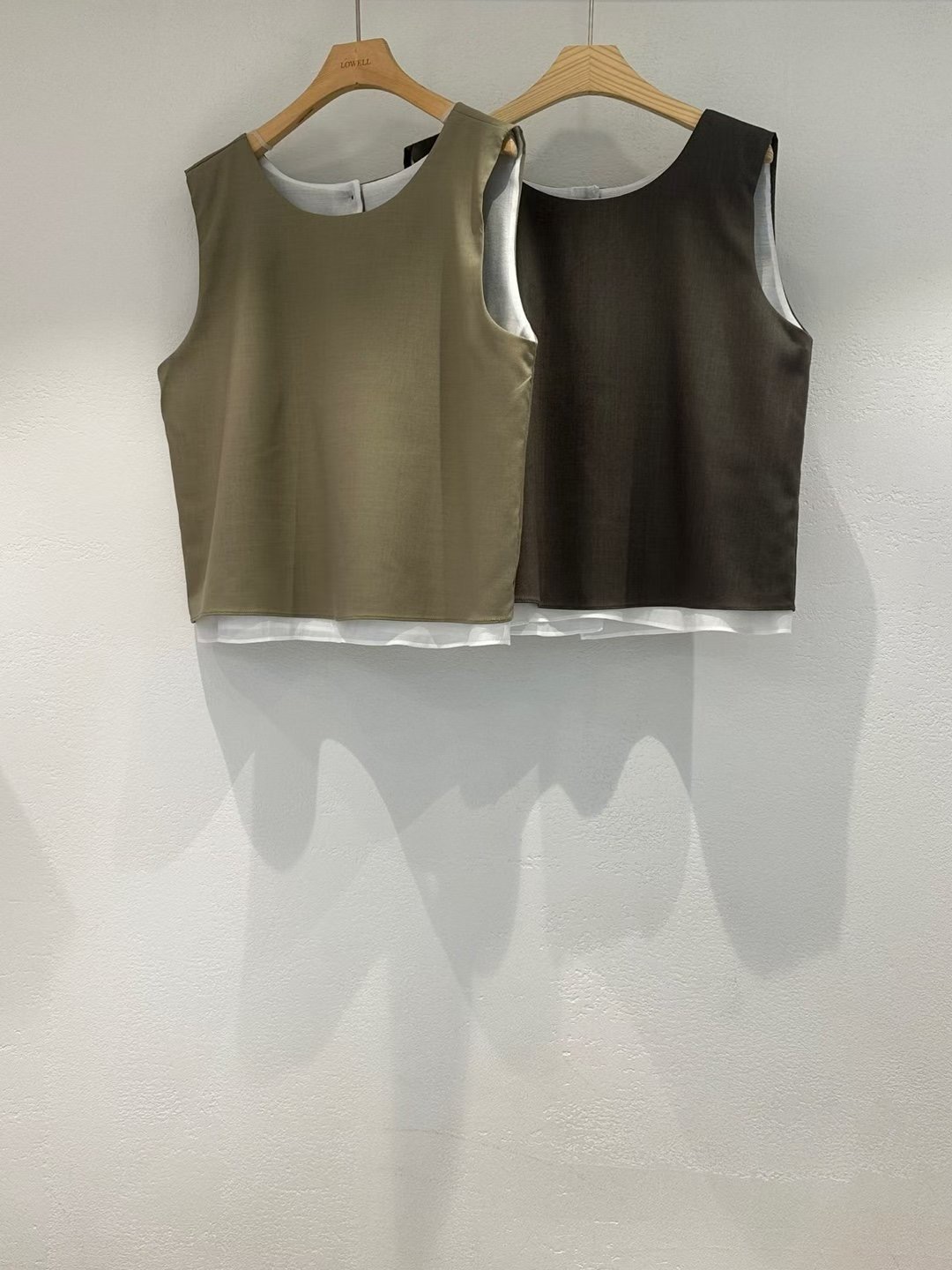 LOWELL東大門㊣代購女裝新品推薦25秋冬職業休閑熱賣吊帶背心LOWELL吊帶/背心