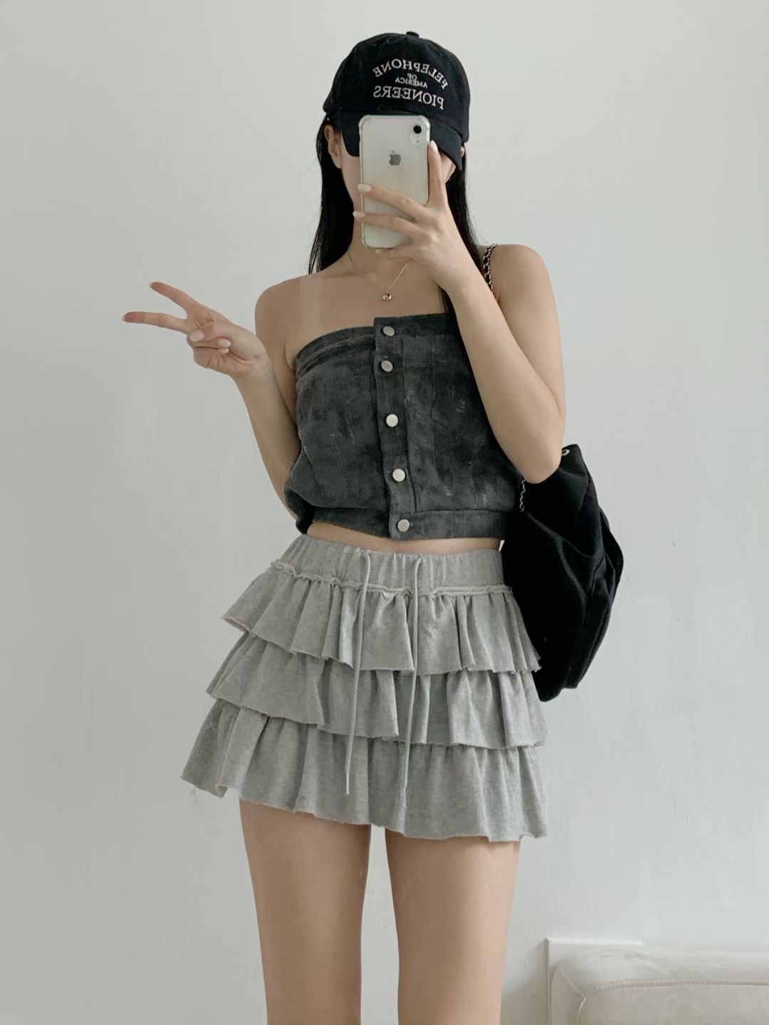 THEFLEX東大門㊣實拍女士新品真品25秋冬人氣休閑職業吊帶背心THEFLEX吊帶/背心
