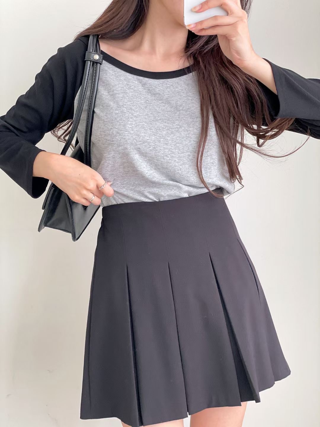 THEFLEX東大門㊣直郵女士新款25秋冬職業推薦時尚人氣長袖T恤THEFLEX長袖T恤