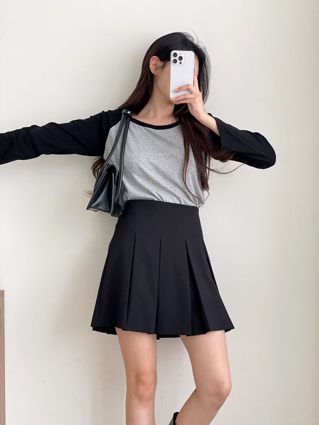 THEFLEX東大門㊣直郵女士新款25秋冬職業推薦時尚人氣長袖T恤THEFLEX長袖T恤