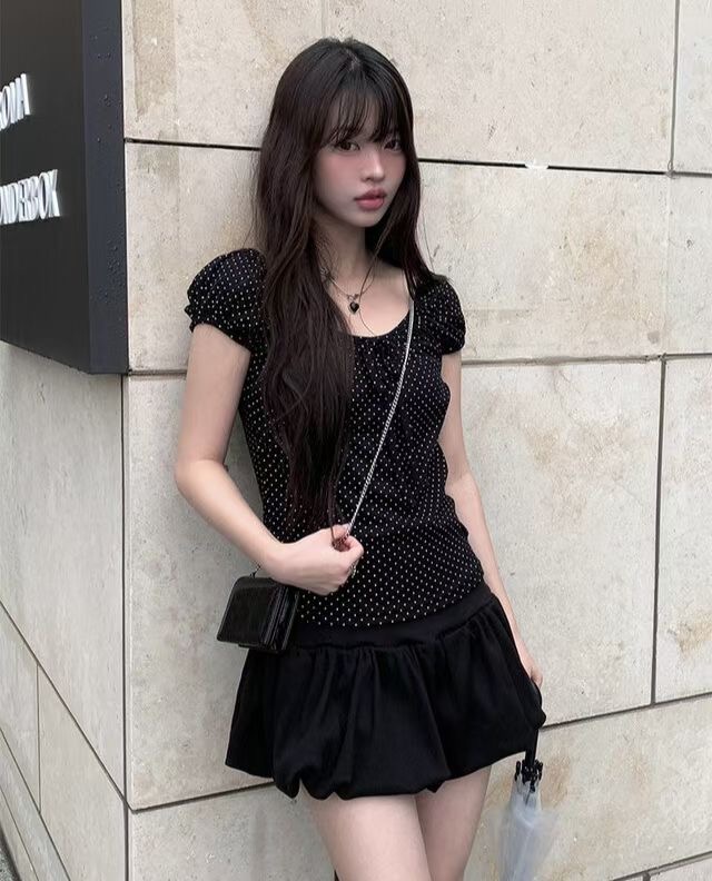 THEFLEX韓國直郵㊣女士新品人氣推薦真品時尚25秋冬休閑短裙THEFLEX短裙