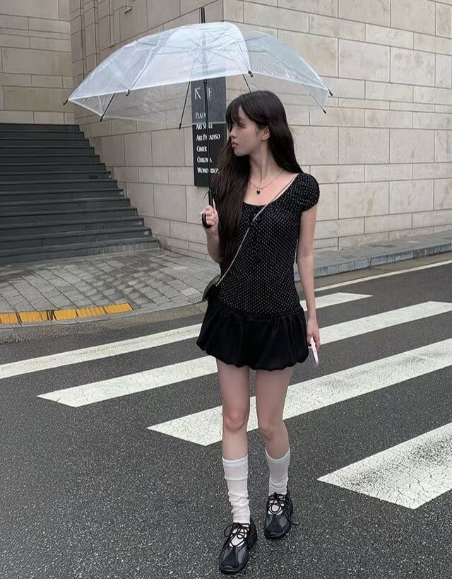 THEFLEX韓國直郵㊣女士新品人氣推薦真品時尚25秋冬休閑短裙THEFLEX短裙