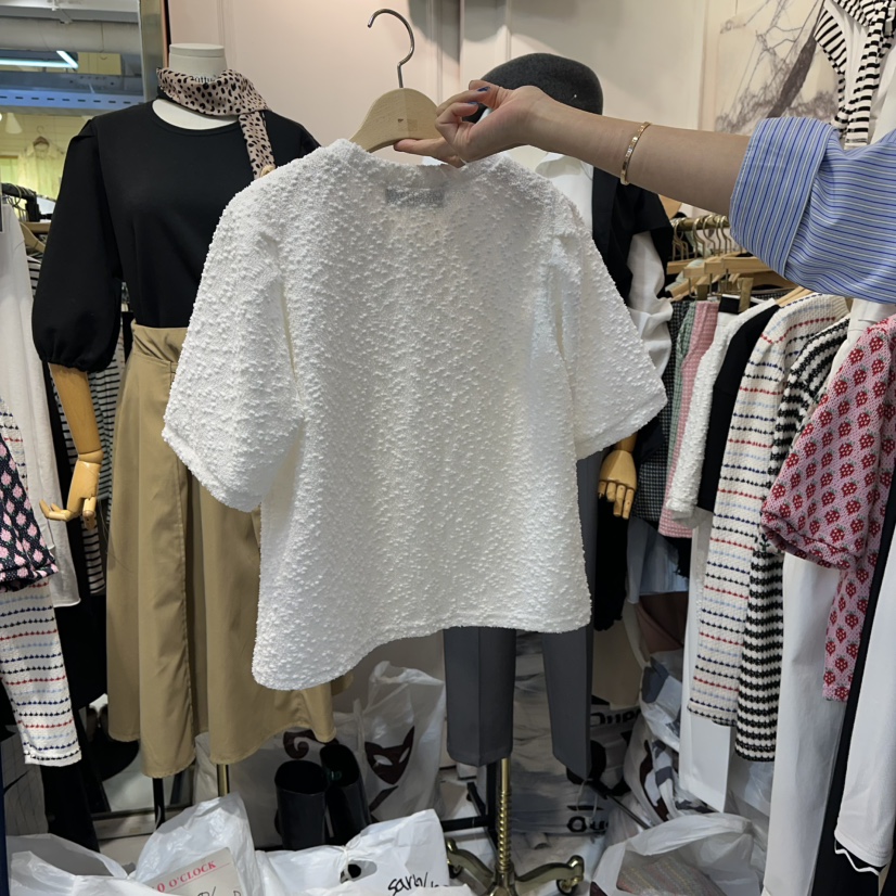 BUTTU東大門㊣代購女裝新品25秋冬推薦人氣時尚真品職業T恤10 O CLOCK/ButtuT恤