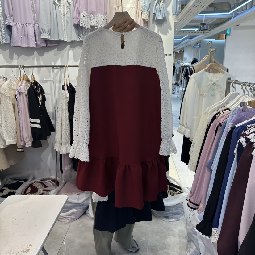 PAPA韓國代購㊣女裝新品熱賣推薦時尚真品人氣休閑職業連衣裙PAPA連衣裙