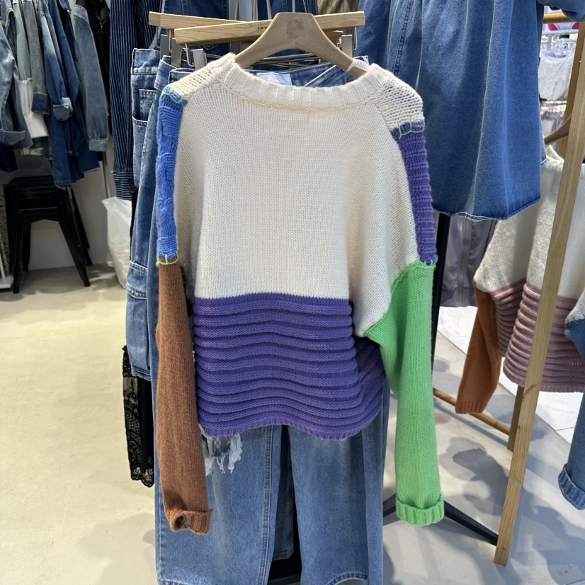 2MORROW東大門㊣實拍女士新品25秋冬職業人氣時尚休閑推薦毛衣2MORROW毛衣