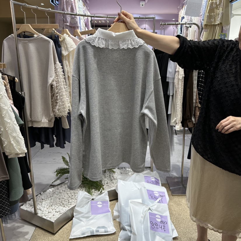 VIRUS東大門㊣代購女士新品休閑真品25秋冬推薦時尚職業衛衣VIRUS衛衣