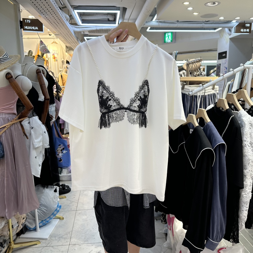 AKRA BY ART東大門㊣代購女裝新品熱賣25秋冬推薦時尚T恤AKRA BY ARTT恤圖色1