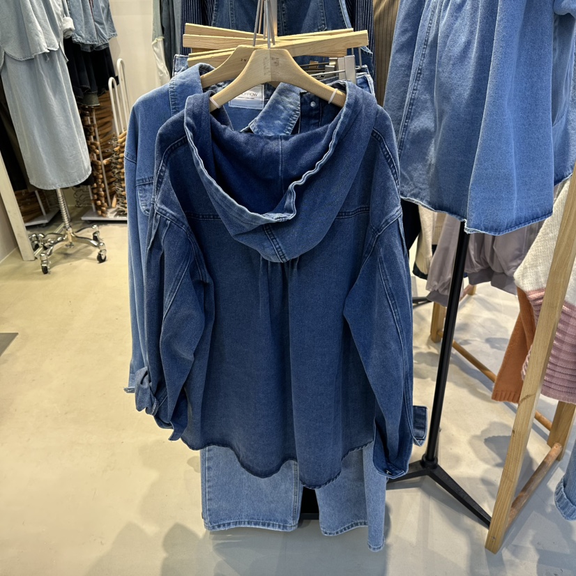 2MORROW東大門㊣代購女裝新品時尚休閑25秋冬真品熱賣夾克連帽2MORROW夾克