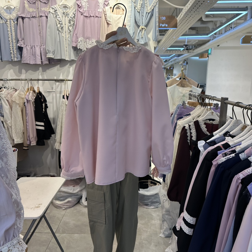 PAPA東大門㊣直郵女士新品真品人氣職業休閑推薦襯衫蕾絲衫PAPA襯衫/蕾絲衫