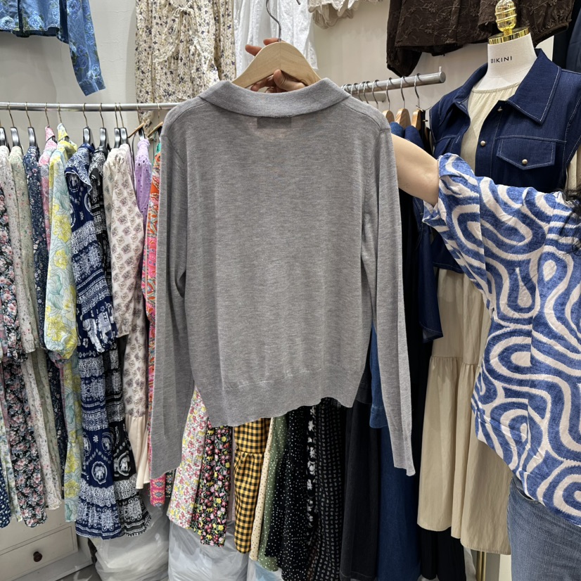 BIKINI韓國直郵㊣女裝新品休閑人氣熱賣推薦真品針織衫含圍巾BIKINI針織衫