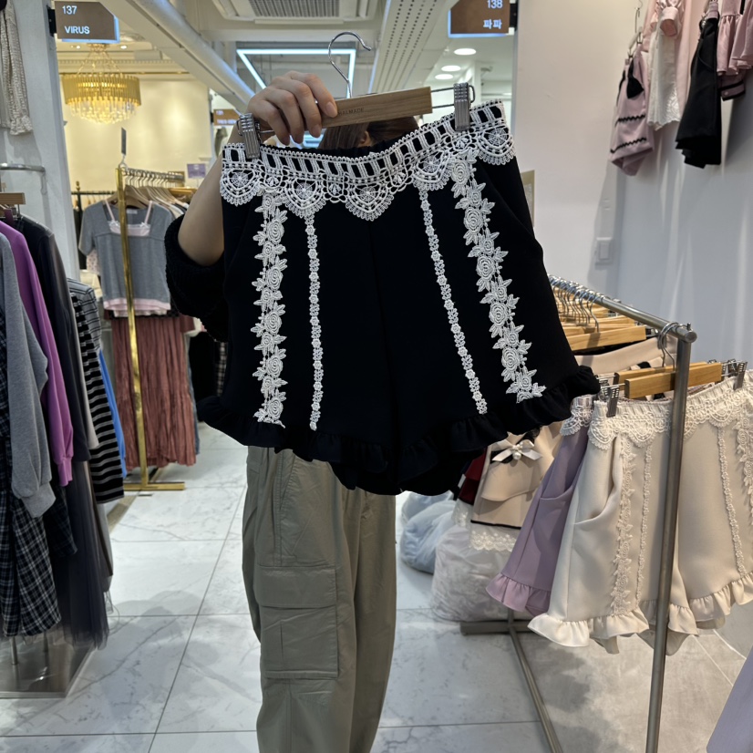 PAPA韓國代購㊣女裝新品時尚人氣熱賣休閑25秋冬真品推薦短褲PAPA短褲圖色3