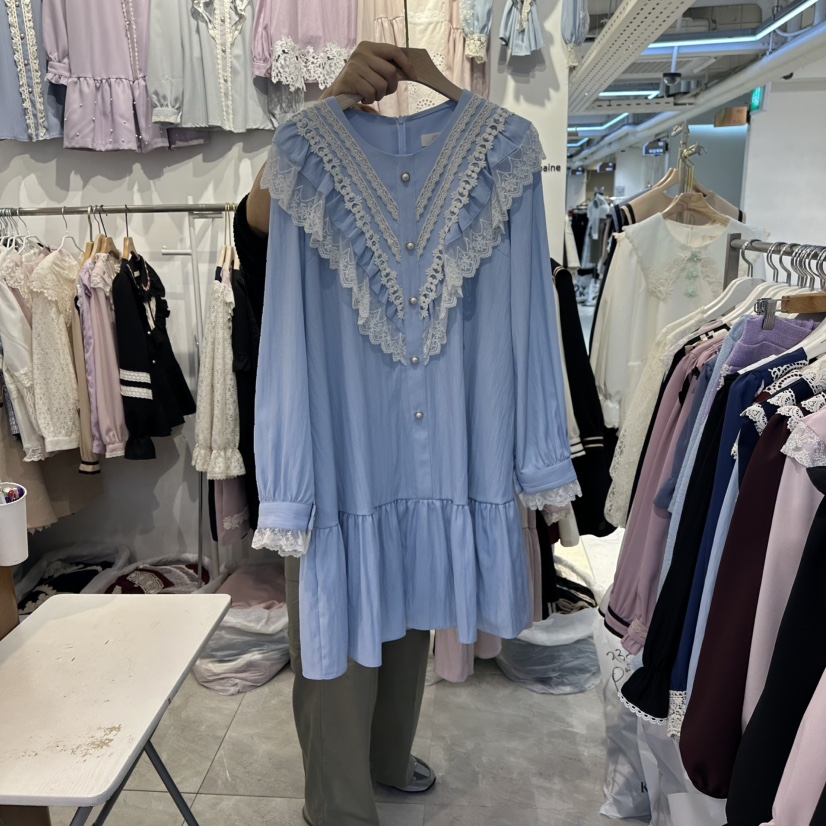 PAPA東大門㊣實拍女裝新品熱賣休閑時尚25秋冬人氣真品連衣裙PAPA連衣裙圖色1